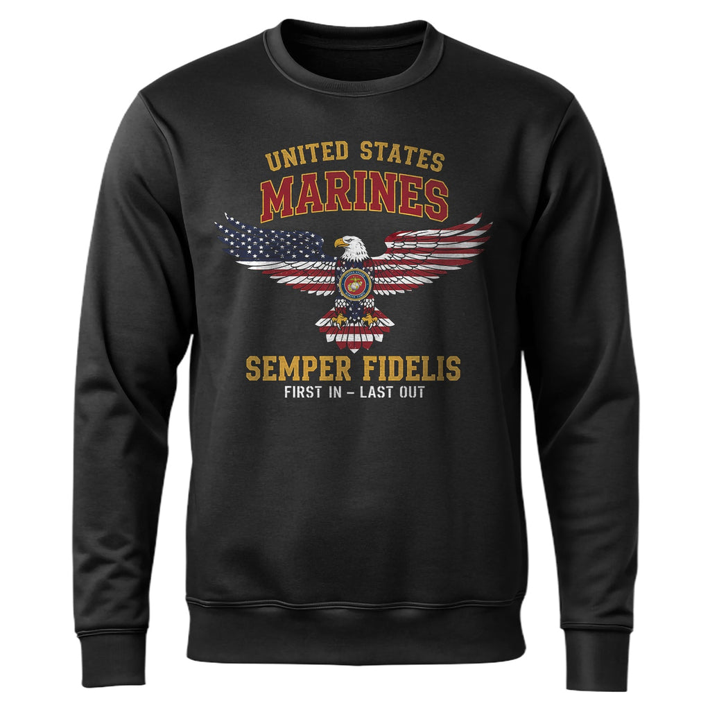 United States Marines Semper Fidelis First In Last Out product image 1