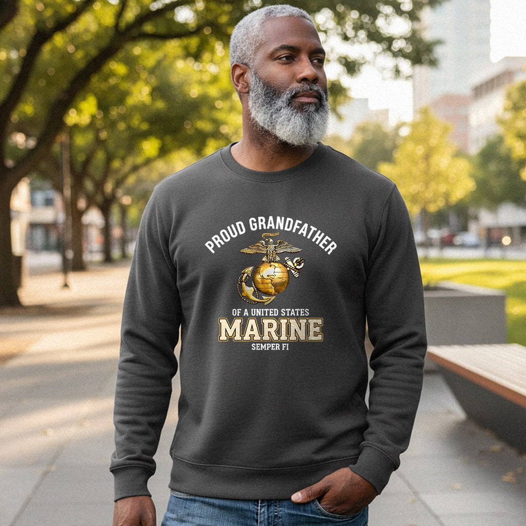 Proud Grandfather of a United States Sweatshirt product image 4