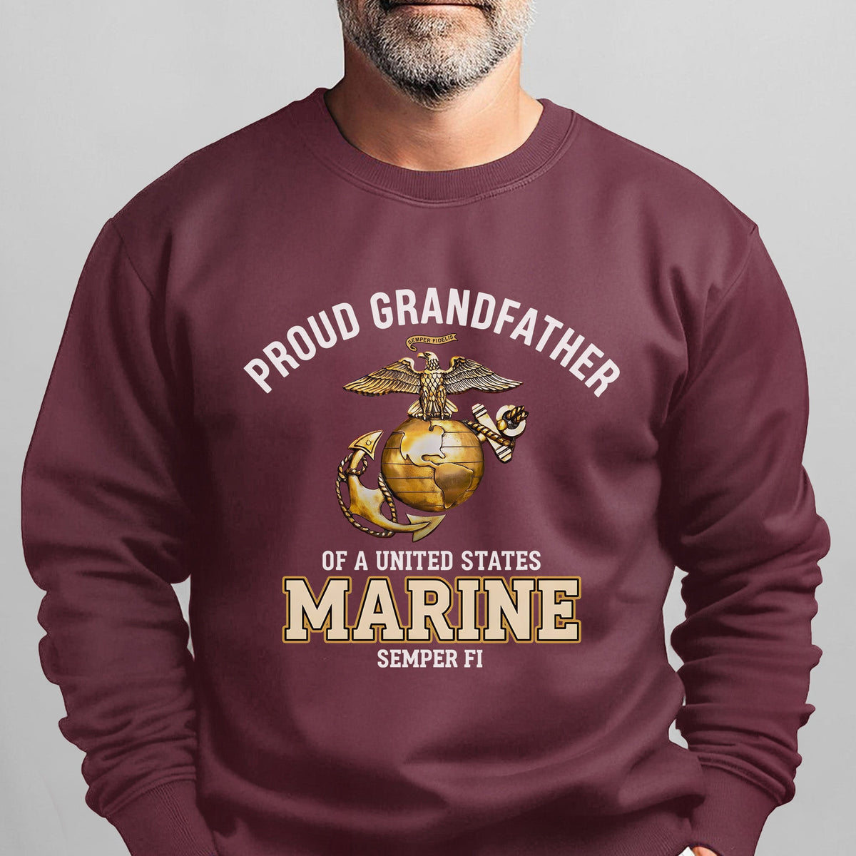 Proud Grandfather of a United States Sweatshirt product image 14