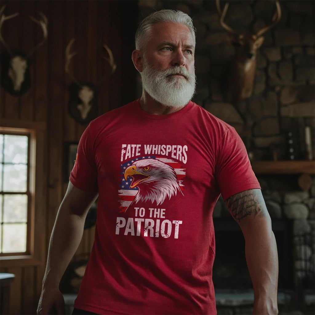 Fate Whispers to the Patriot Proud US T-Shirt product image 2