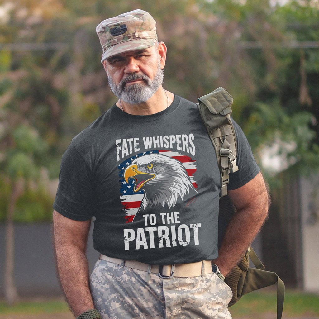 Fate Whispers to the Patriot Proud US T-Shirt product image 13
