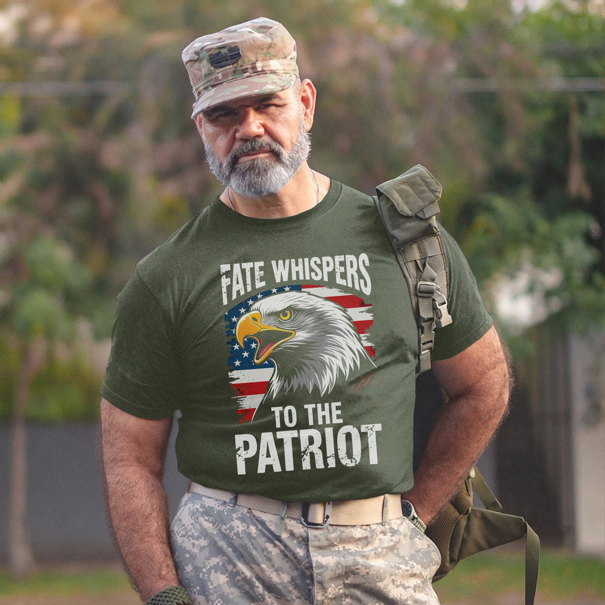 Fate Whispers to the Patriot Proud US T-Shirt product image 6