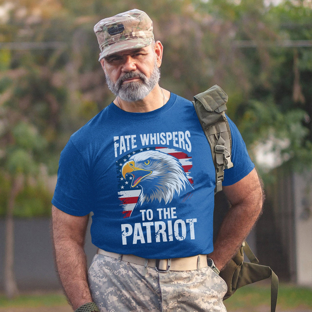 Fate Whispers to the Patriot Proud US T-Shirt product image 10