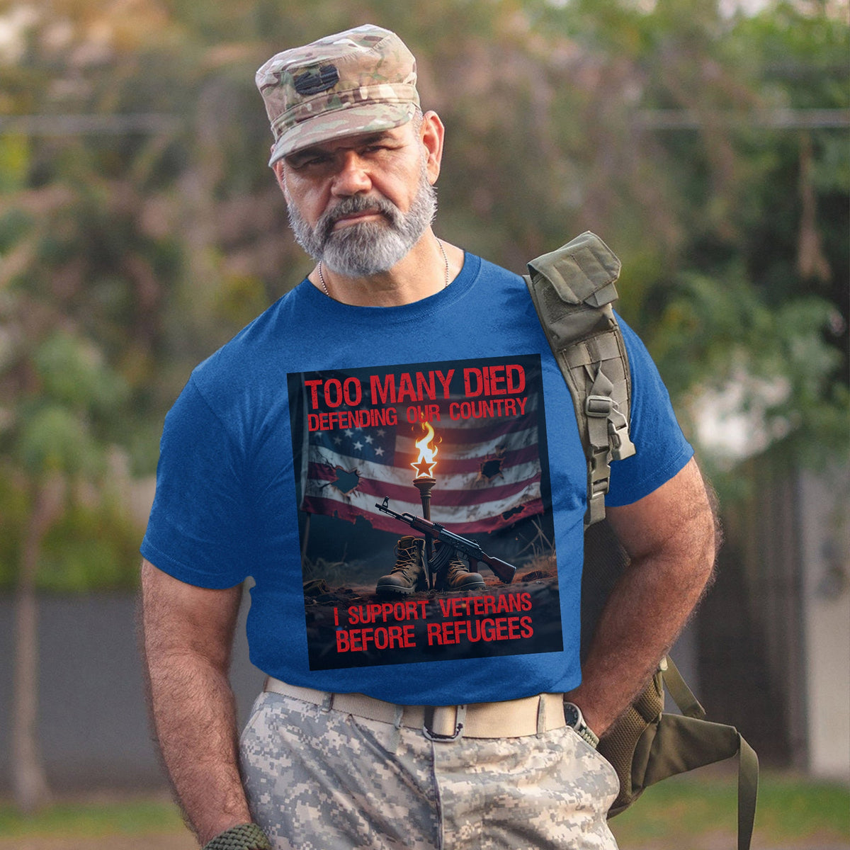 Too Many Died Defending Our Country I Support Veterans product image 10