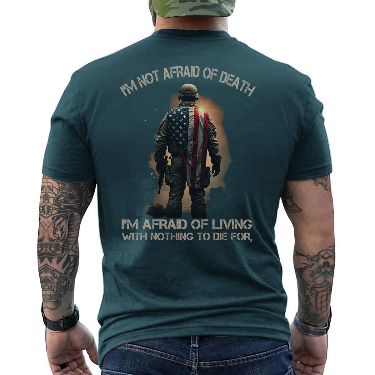 I'm Not Afraid of Death I'm of Living with Nothing Worth product image 8