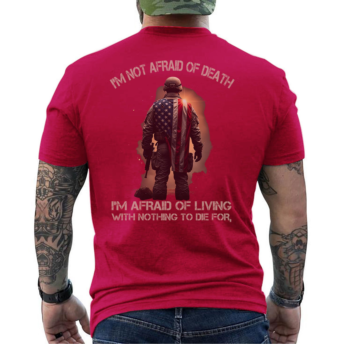 I'm Not Afraid of Death I'm of Living with Nothing Worth product image 9
