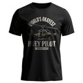 World’s Okayest Huey Pilot Since Way Back T-Shirt product image 1