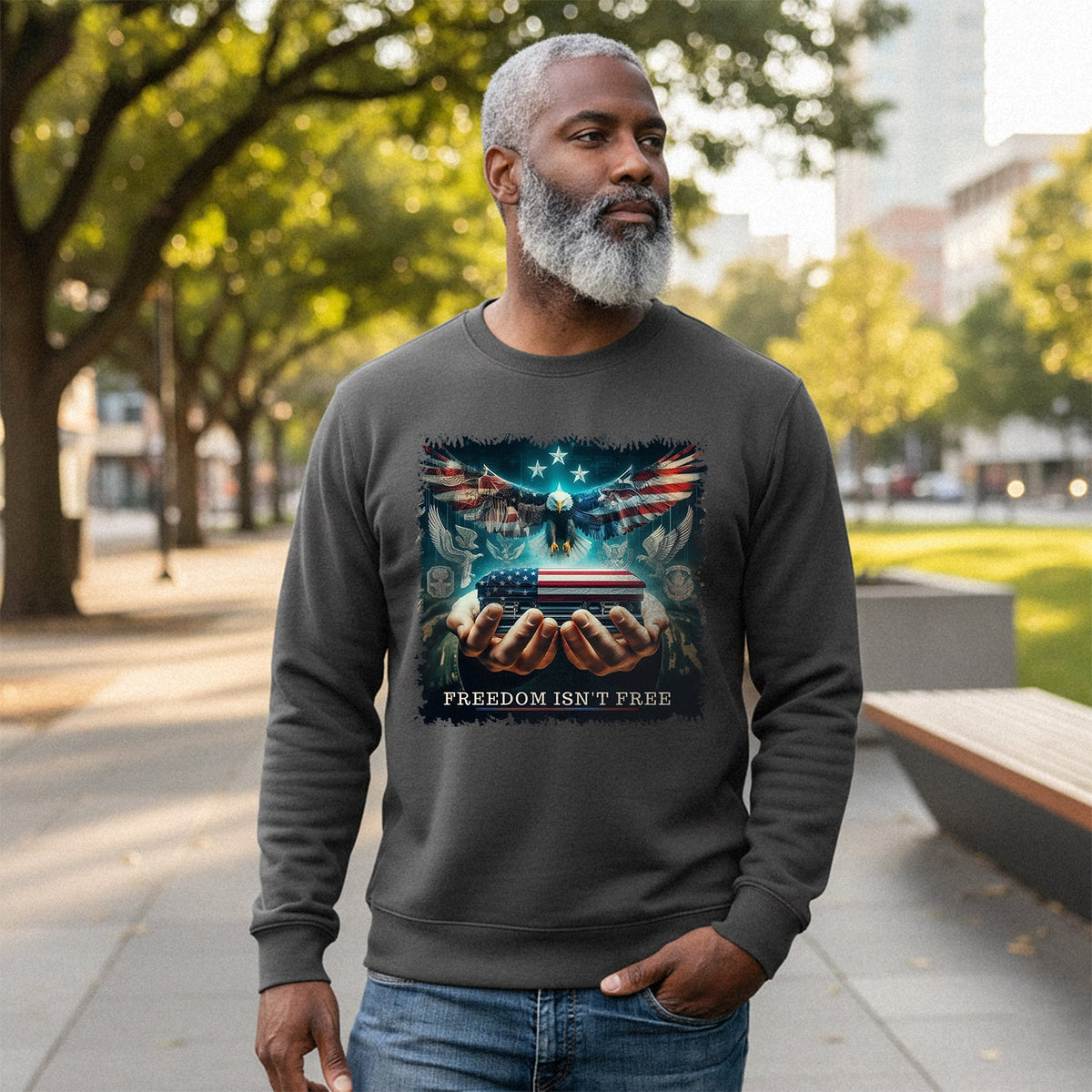 Freedom Isn't Free Honor the Brave Who Sweatshirt product image 4