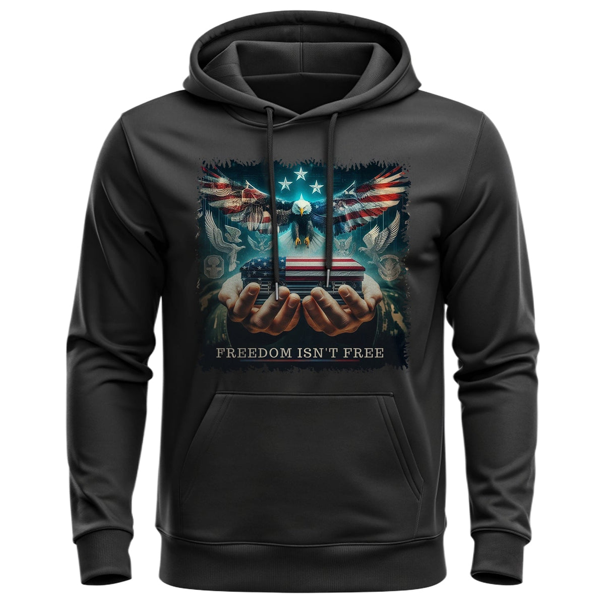 Freedom Isn't Free Respect the Brave Who Hoodie product image 1