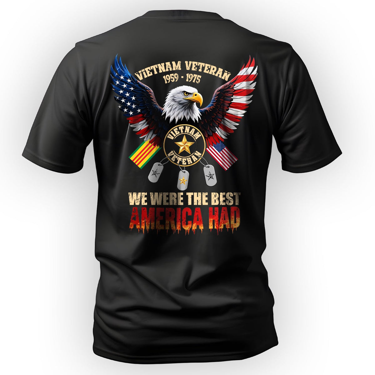 Vietnam 1959–1975 Veteran We Were the Best T-Shirt product image 1