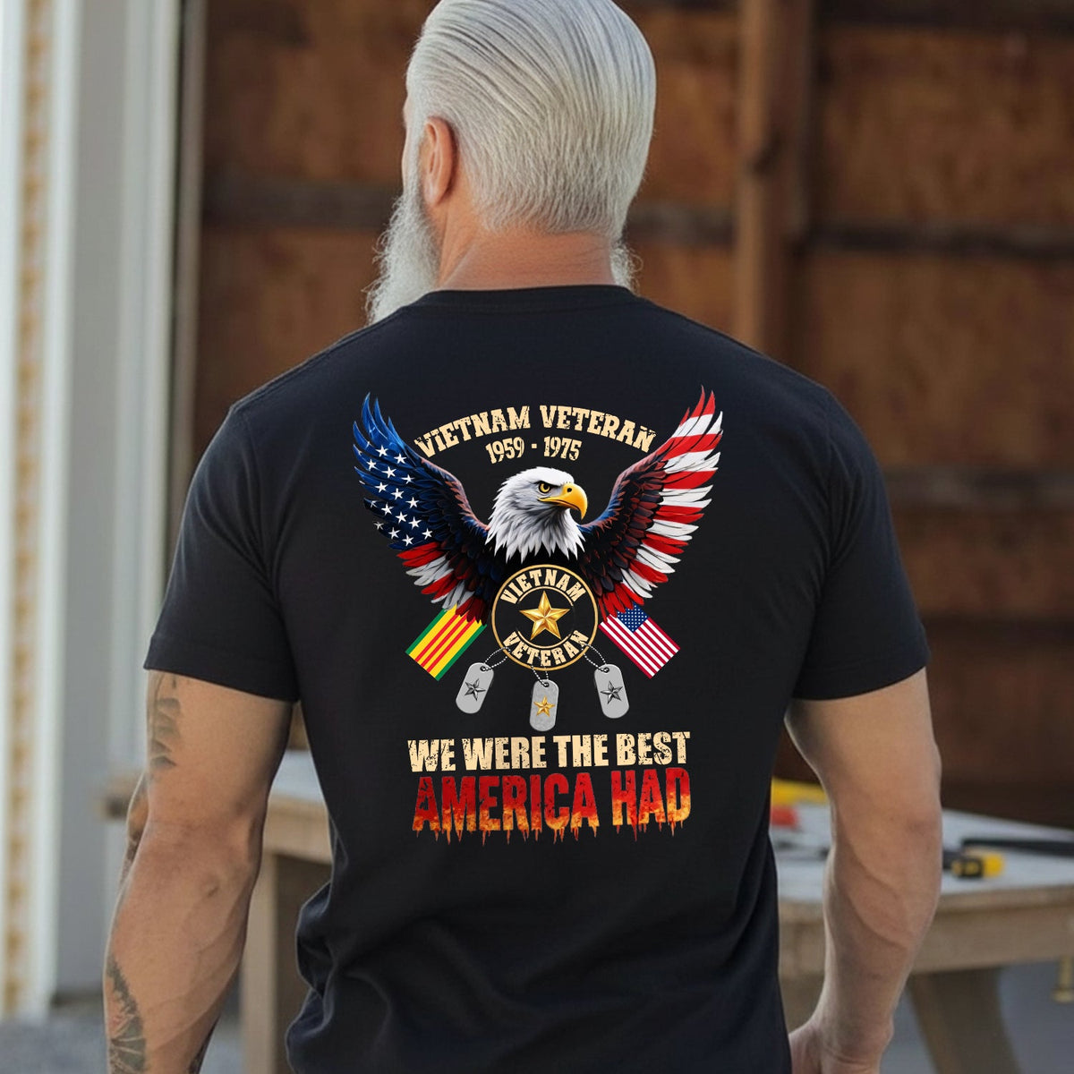 Vietnam 1959–1975 Veteran We Were the Best T-Shirt product image 2