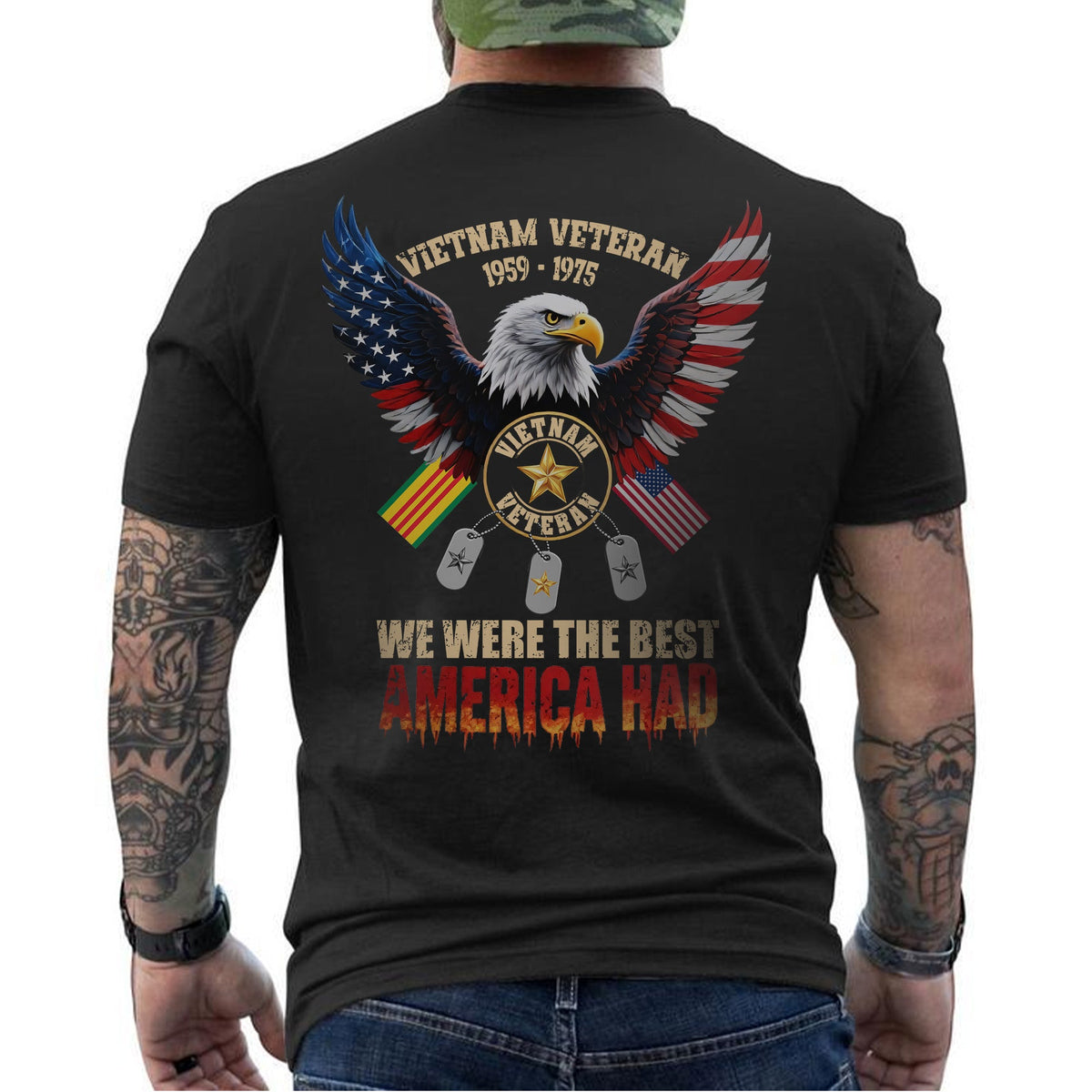Vietnam 1959–1975 Veteran We Were the Best T-Shirt product image 6