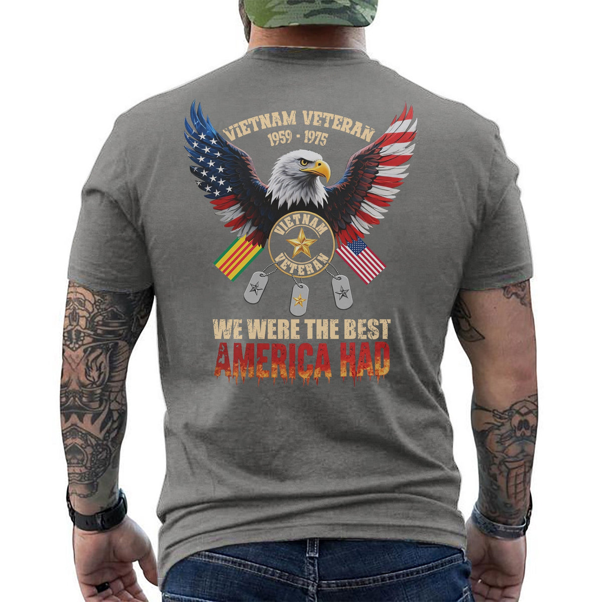 Vietnam 1959–1975 Veteran We Were the Best T-Shirt product image 9