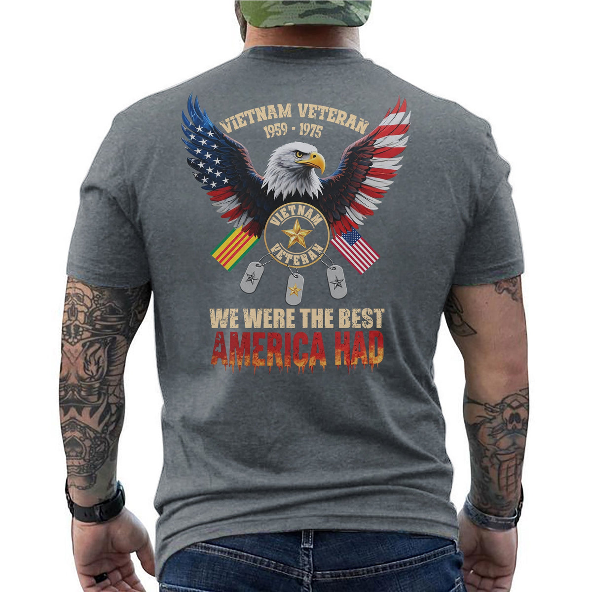 Vietnam 1959–1975 Veteran We Were the Best T-Shirt product image 7