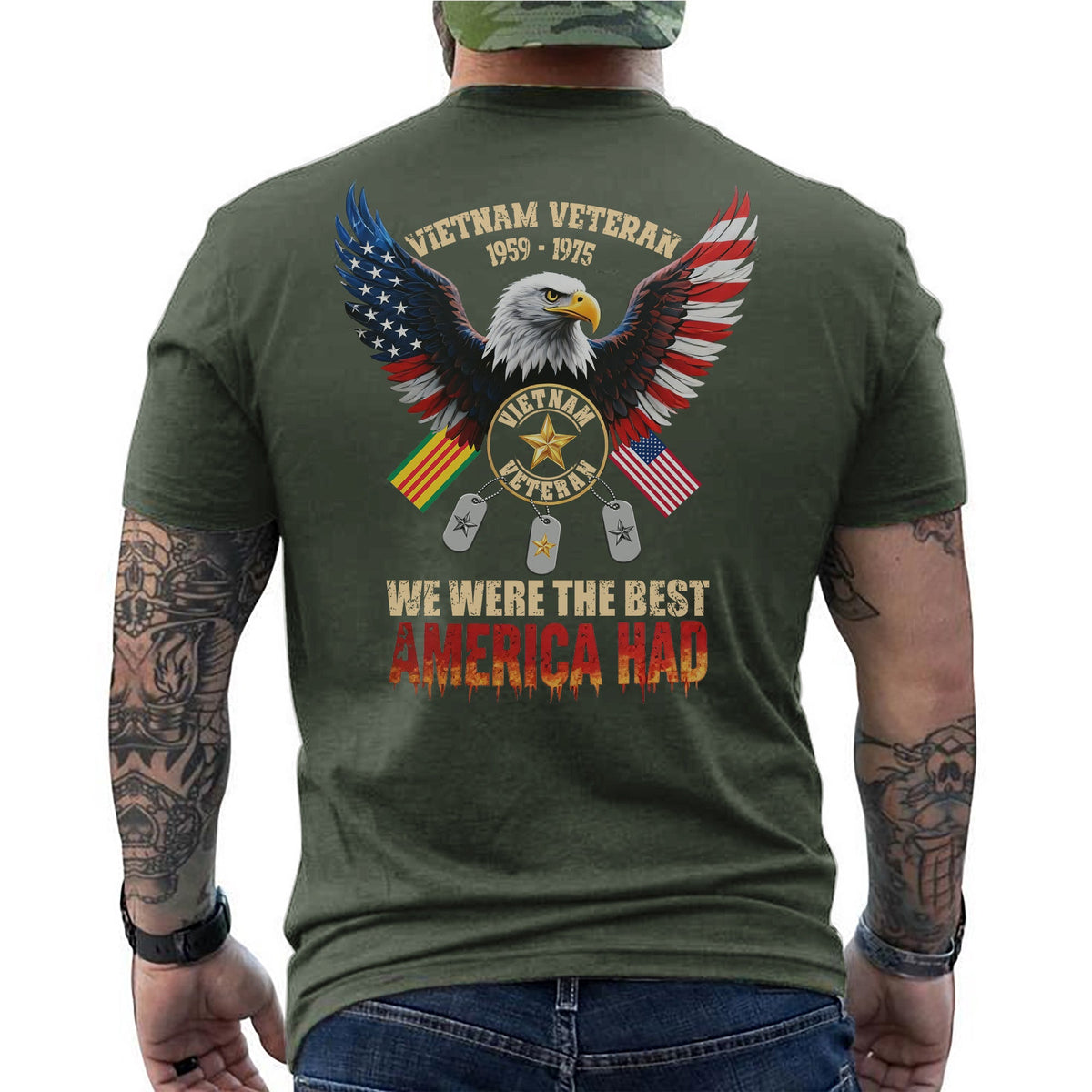 Vietnam 1959–1975 Veteran We Were the Best T-Shirt product image 11