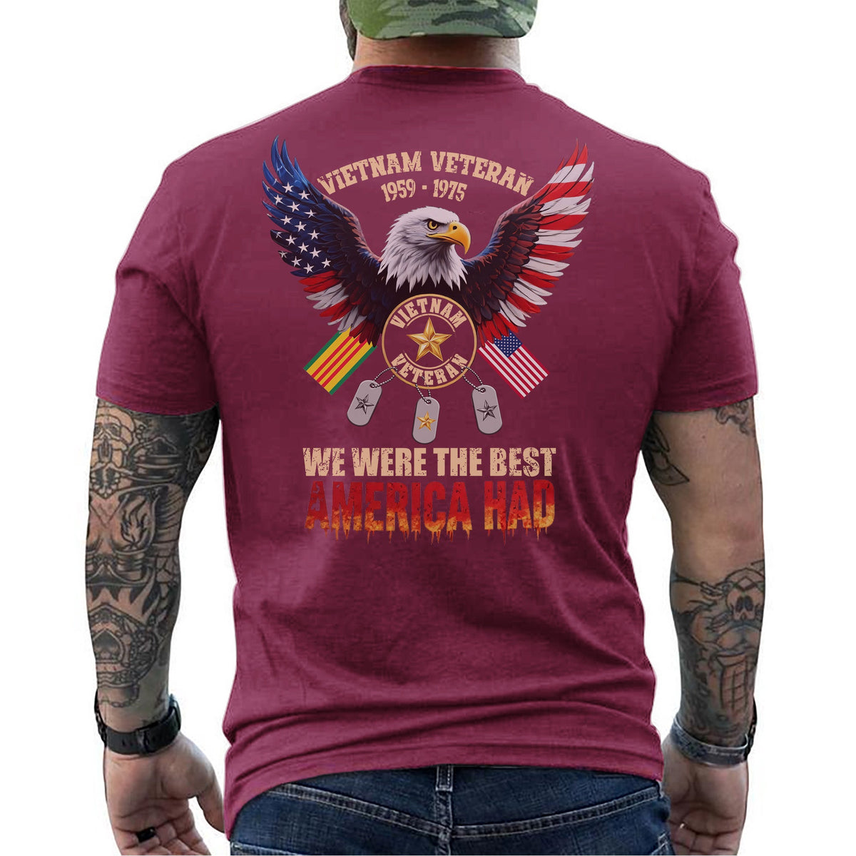 Vietnam 1959–1975 Veteran We Were the Best T-Shirt product image 15