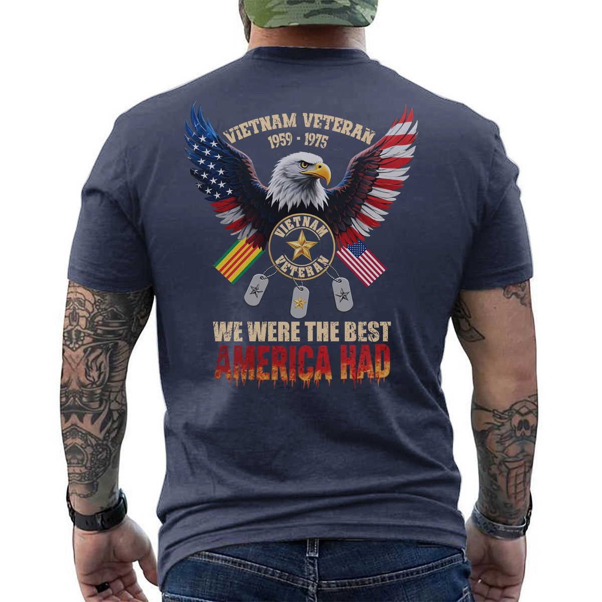 Vietnam 1959–1975 Veteran We Were the Best T-Shirt product image 8