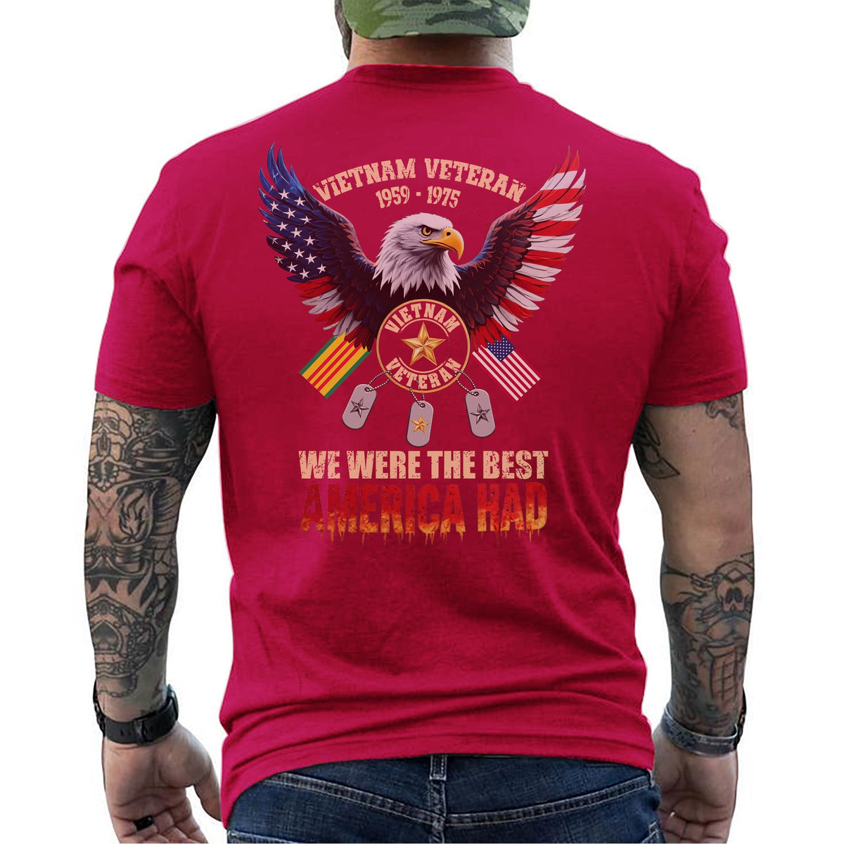 Vietnam 1959–1975 Veteran We Were the Best T-Shirt product image 13