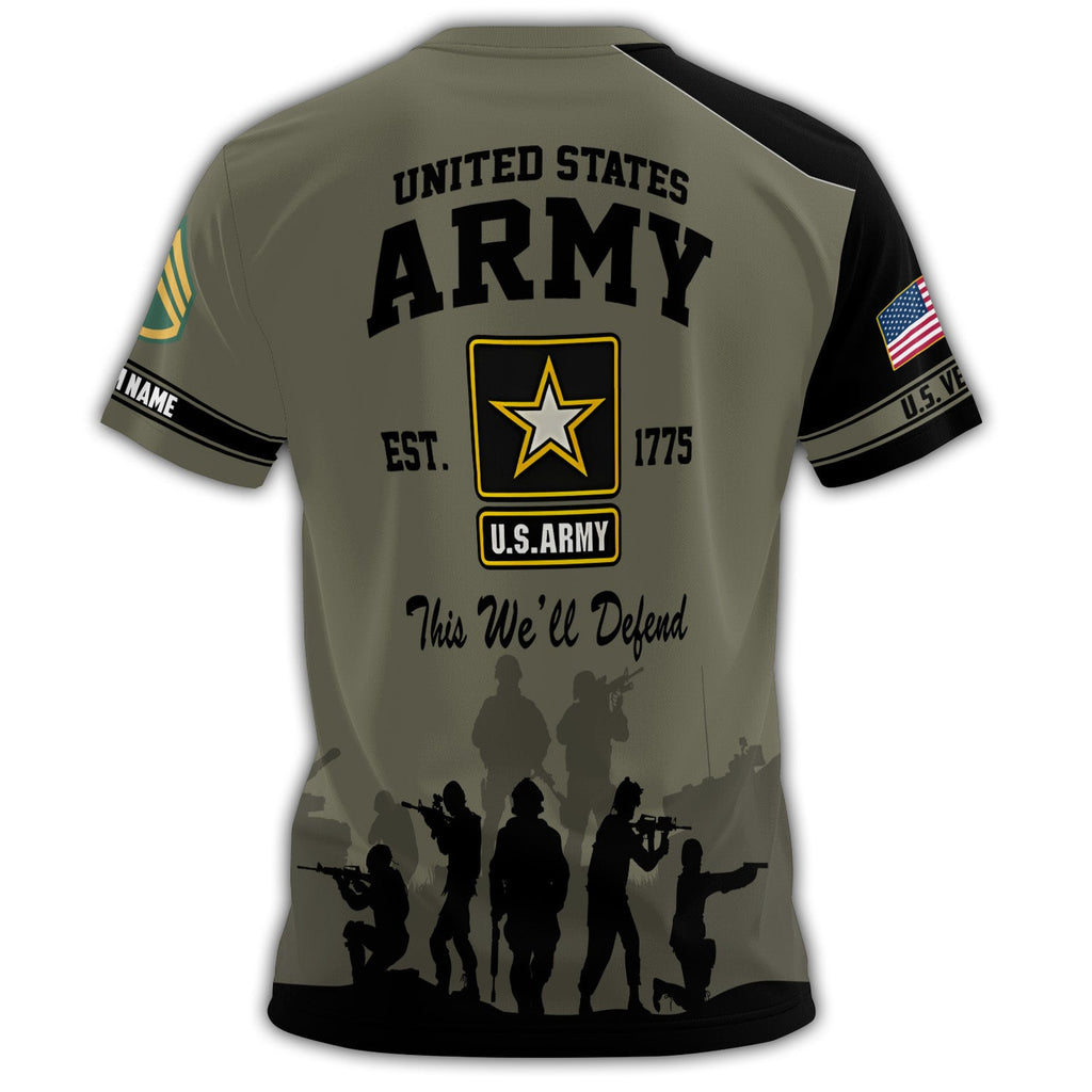 First Infantry Division Veteran Legacy All-over Print product image 3