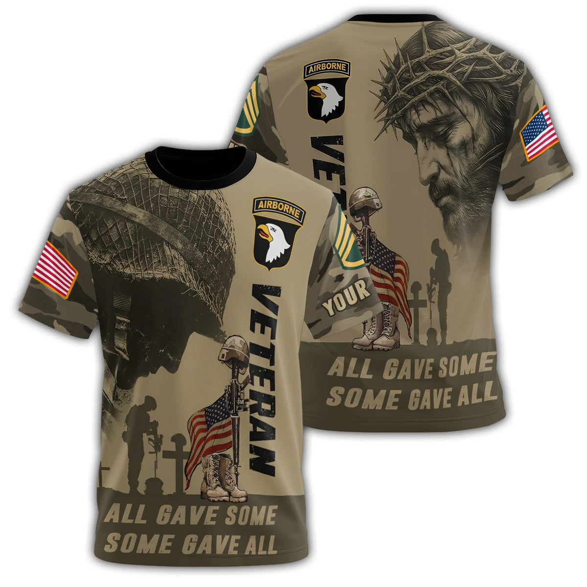 Airborne Faith and Sacrifice Forever Remembered All-over product image 1
