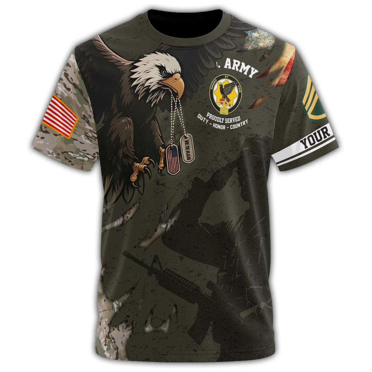 Honor Lives in the First Cavalry All-over Print product image 2
