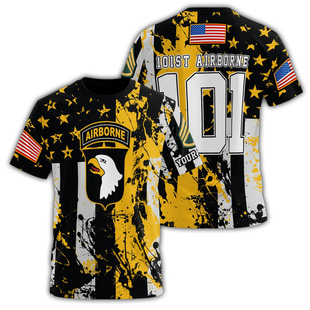 101st Airborne Gold and Black Legacy All-over Print product image 1