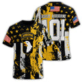101st Airborne Gold and Black Legacy All-over Print product image 1
