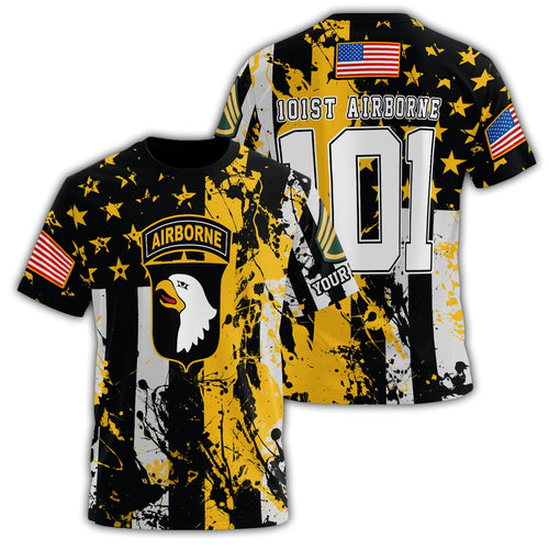 101st Airborne Gold and Black Legacy All-over Print product image 1