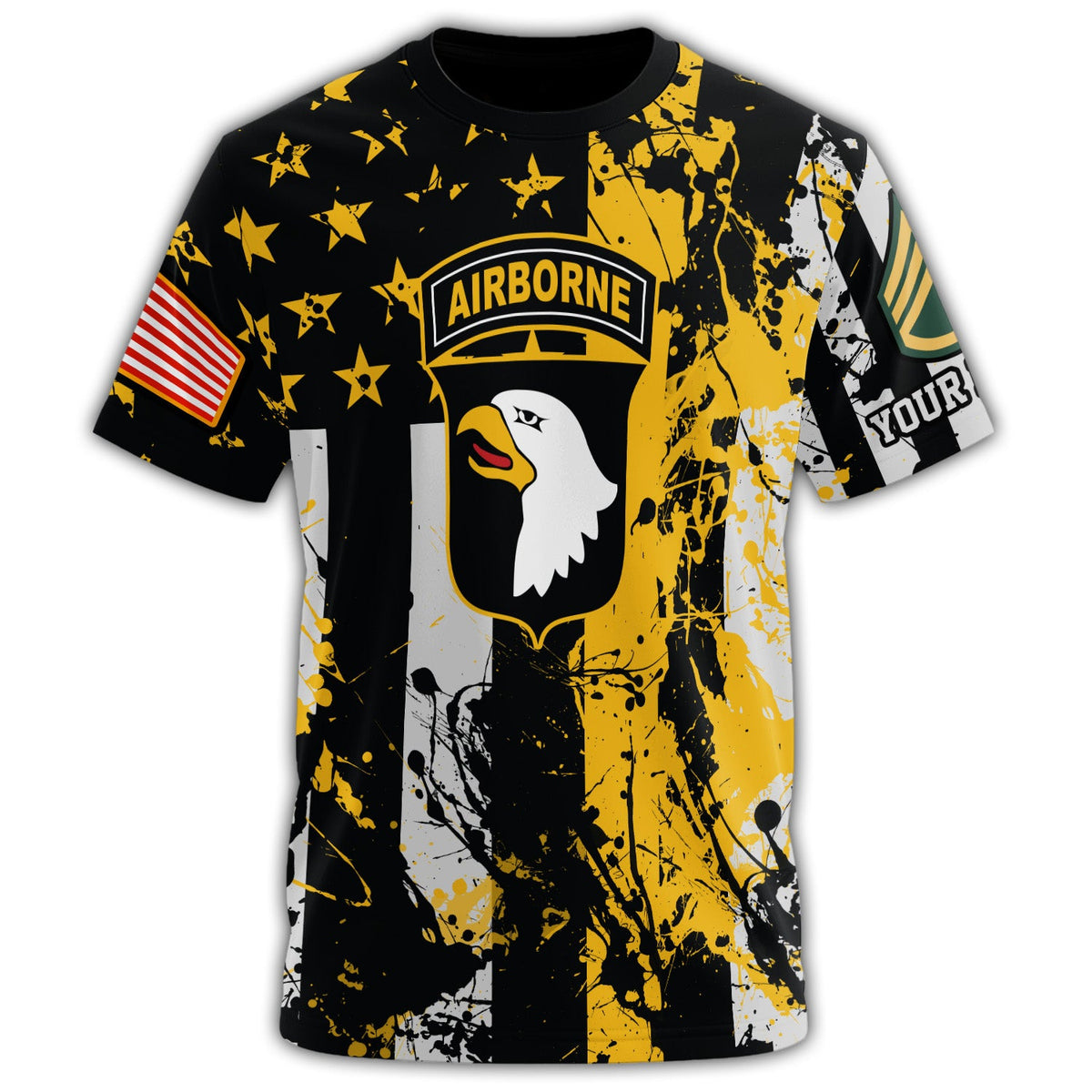 101st Airborne Gold and Black Legacy All-over Print product image 2