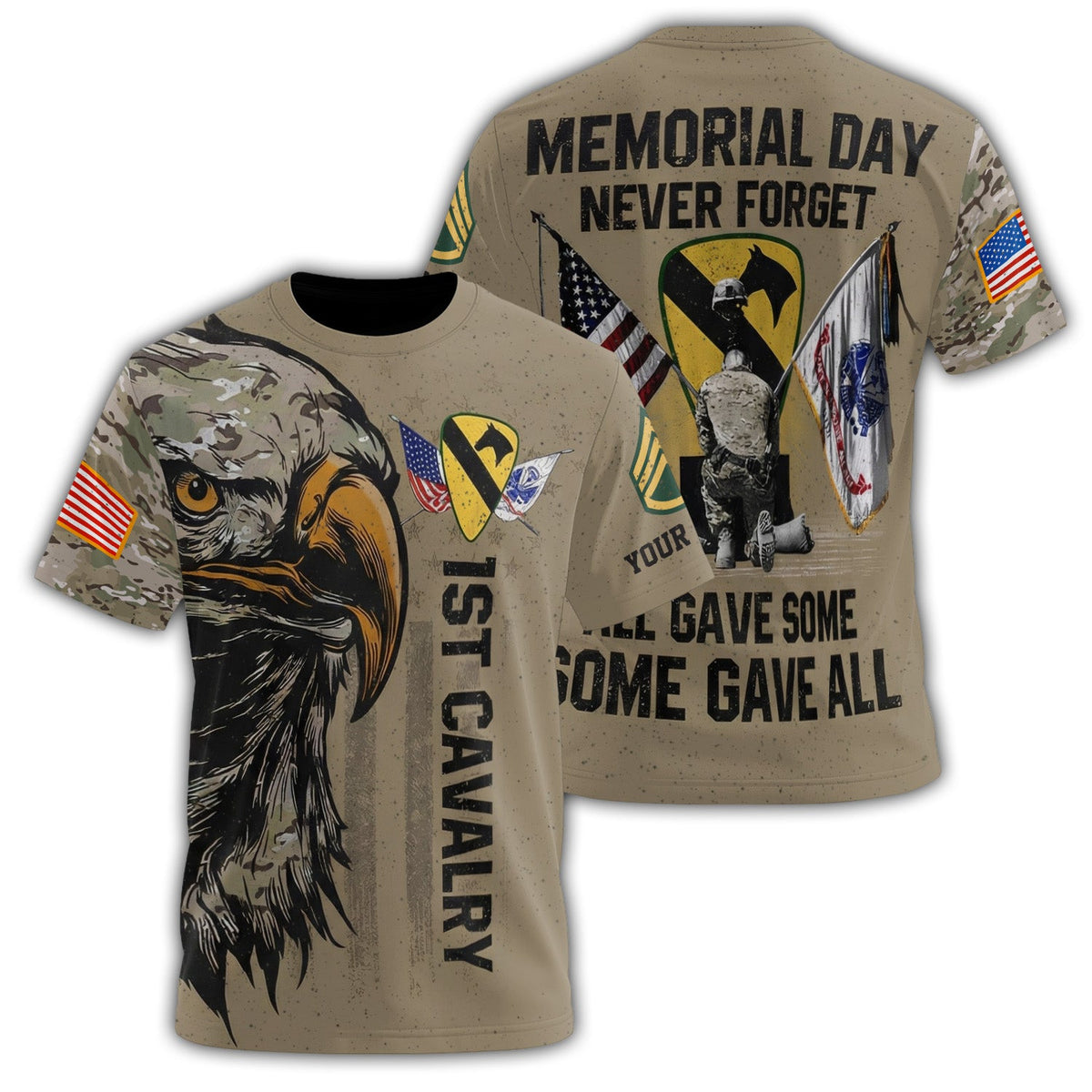 1st Cavalry Division Memorial Day Never Forget Some Gave product image 1