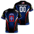 82nd Airborne Division U.S. Army Sport Style Black & Blue product image 1