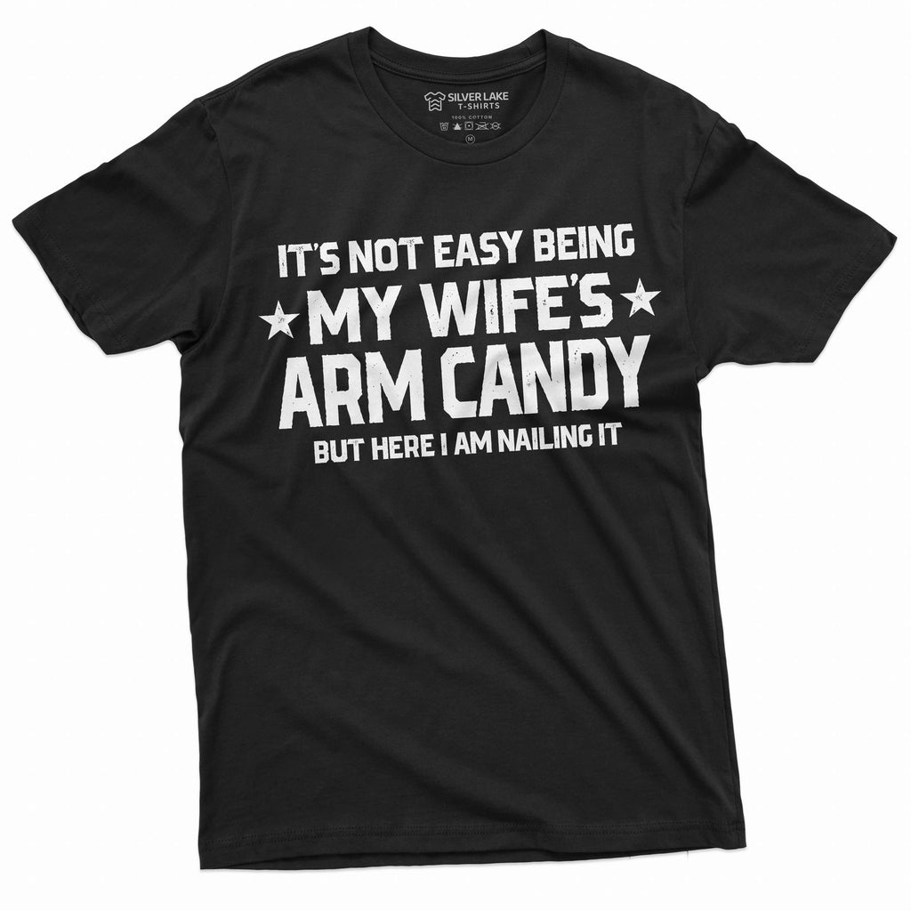 Men's Funny Husband Tee Wife's Army Candy T-shirt product image 1