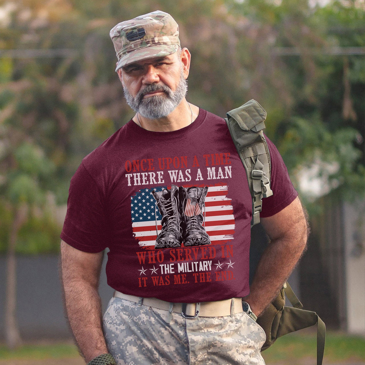 Once Upon a Time There Was a Man Who T-Shirt product image 15