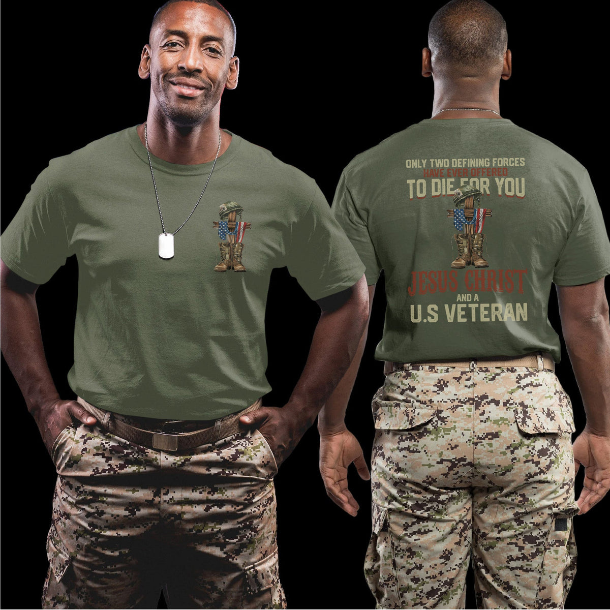 Only Two Defining Forces Offered to Die for You Jesus product image 10