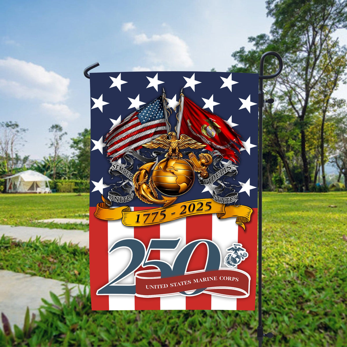U.S. Marine Corps 250 Years Honor Flag