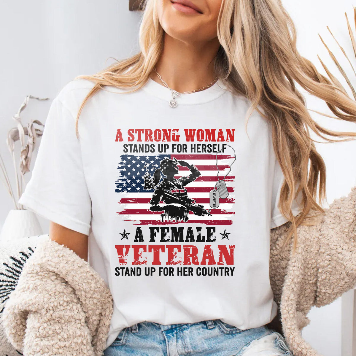 A Strong Woman Stands Up Comfort Colors T-Shirt product image 14