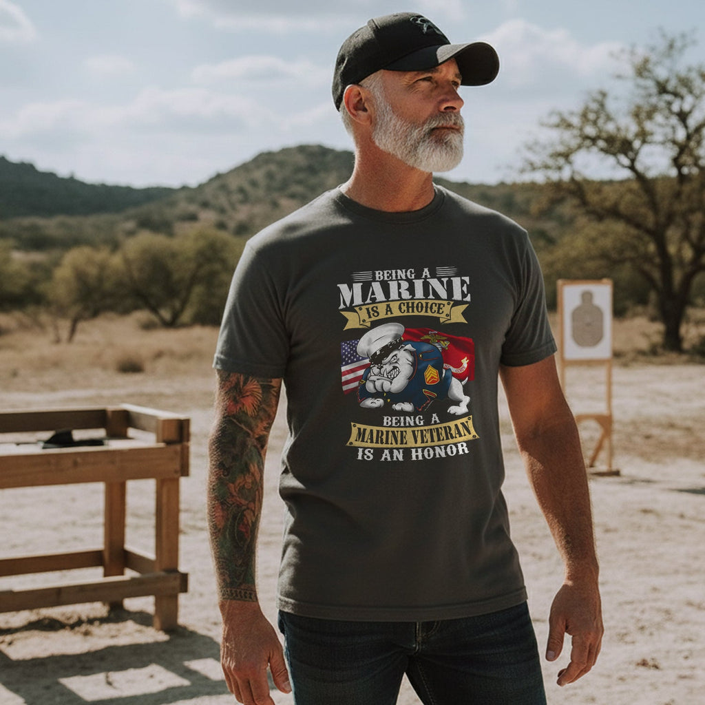 Being a Marine Is a Choice a T-Shirt product image 5