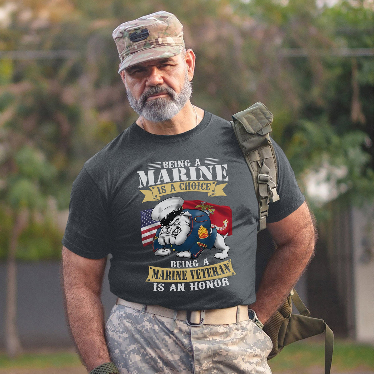 Being a Marine Is a Choice a T-Shirt product image 8