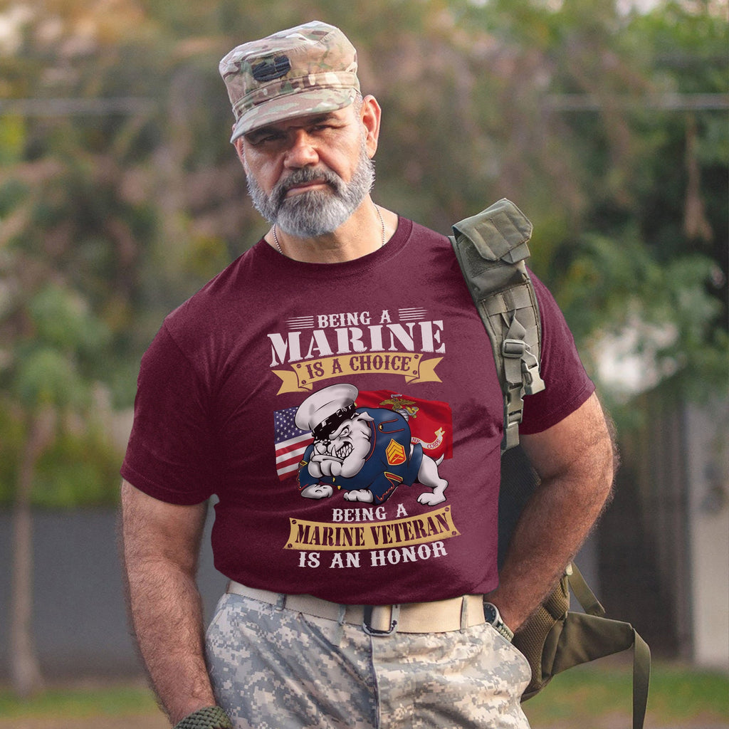 Being a Marine Is a Choice a T-Shirt product image 15