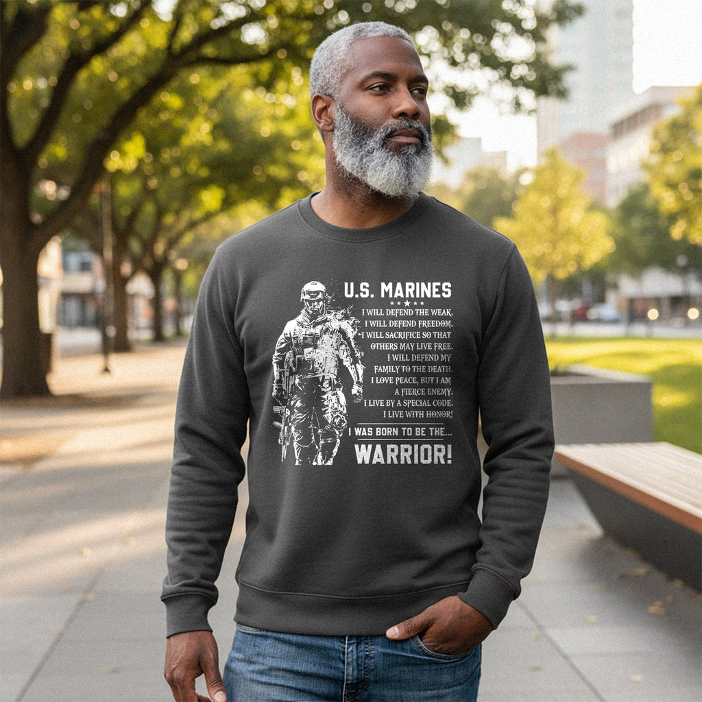 US Marines I Defend the Weak Freedom and Family I Live with product image 4