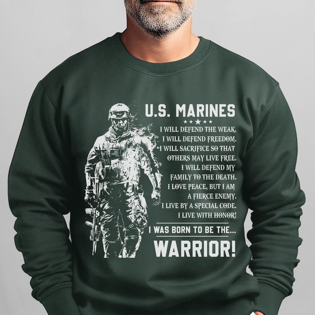 US Marines I Defend the Weak Freedom and Family I Live with product image 11