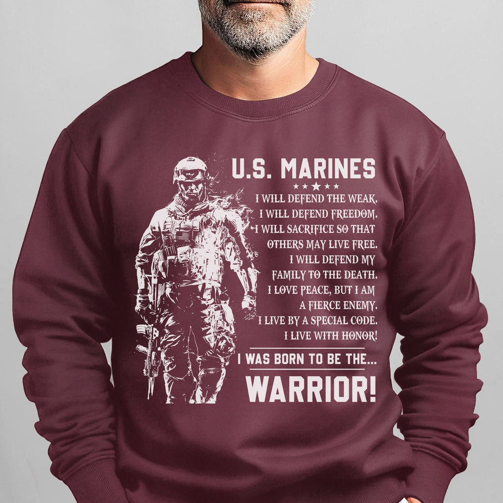 US Marines I Defend the Weak Freedom and Family I Live with product image 14