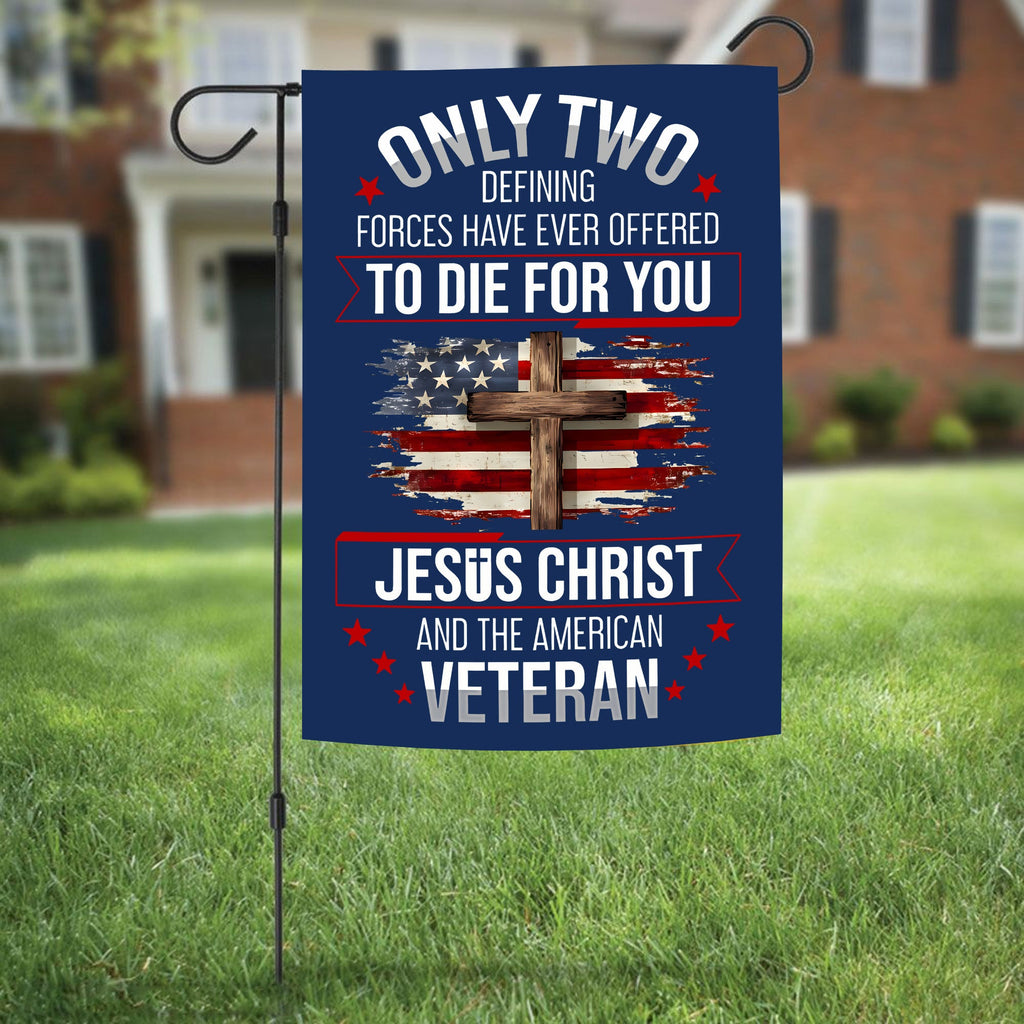 American Veteran Flag - Proudly Serving for You