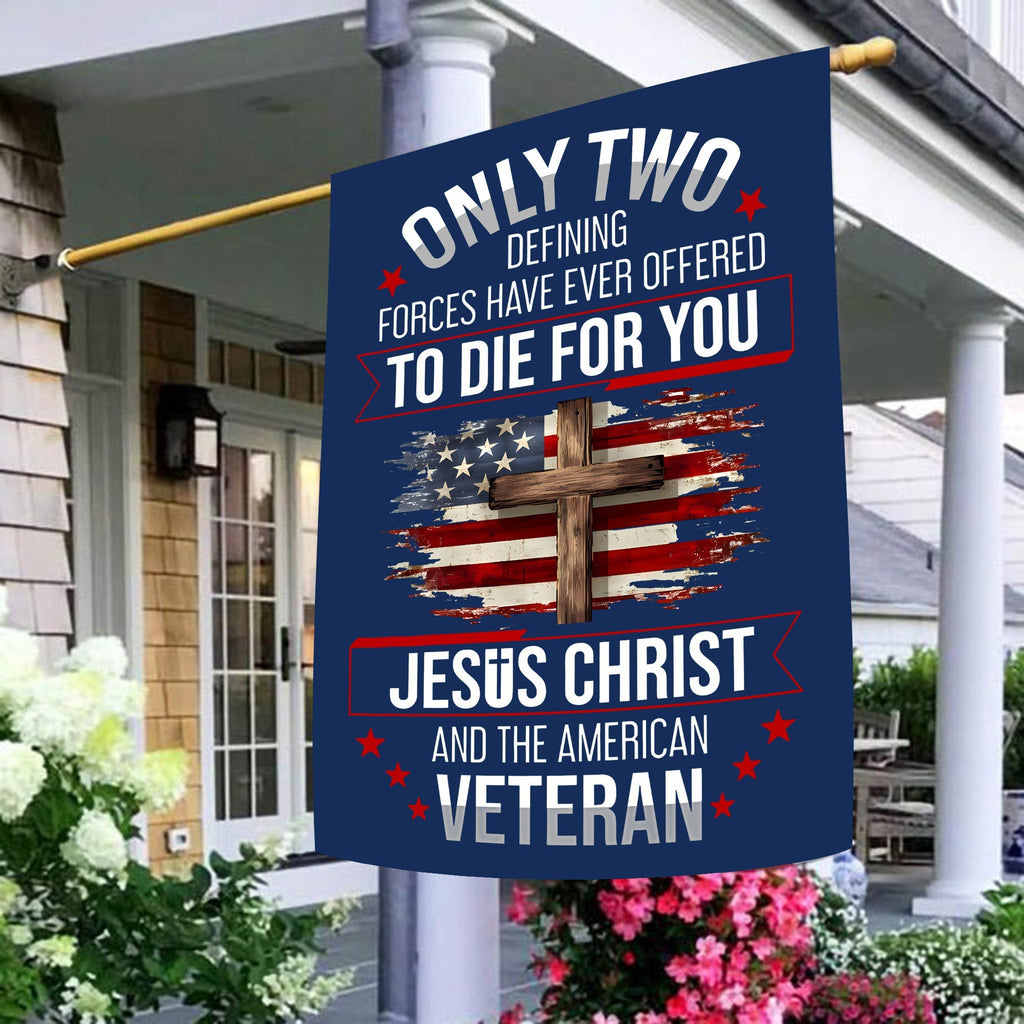 American Veteran Flag - Proudly Serving for You