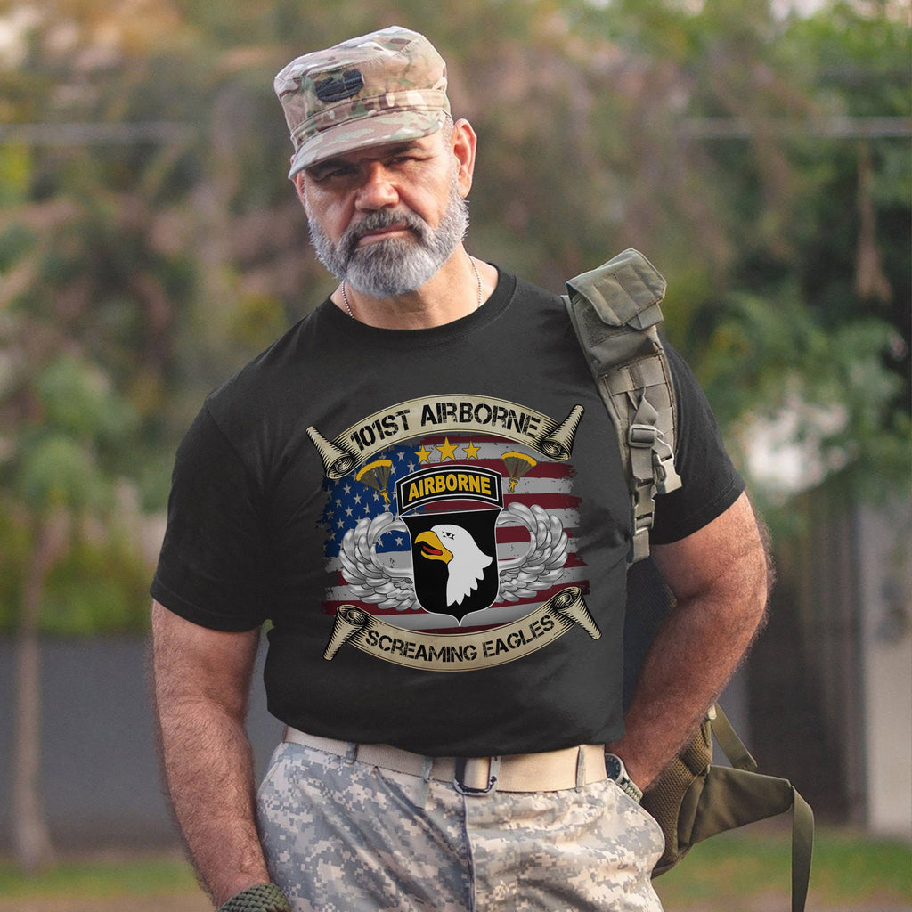 101st Airborne Screaming Eagles American T-Shirt product image 8