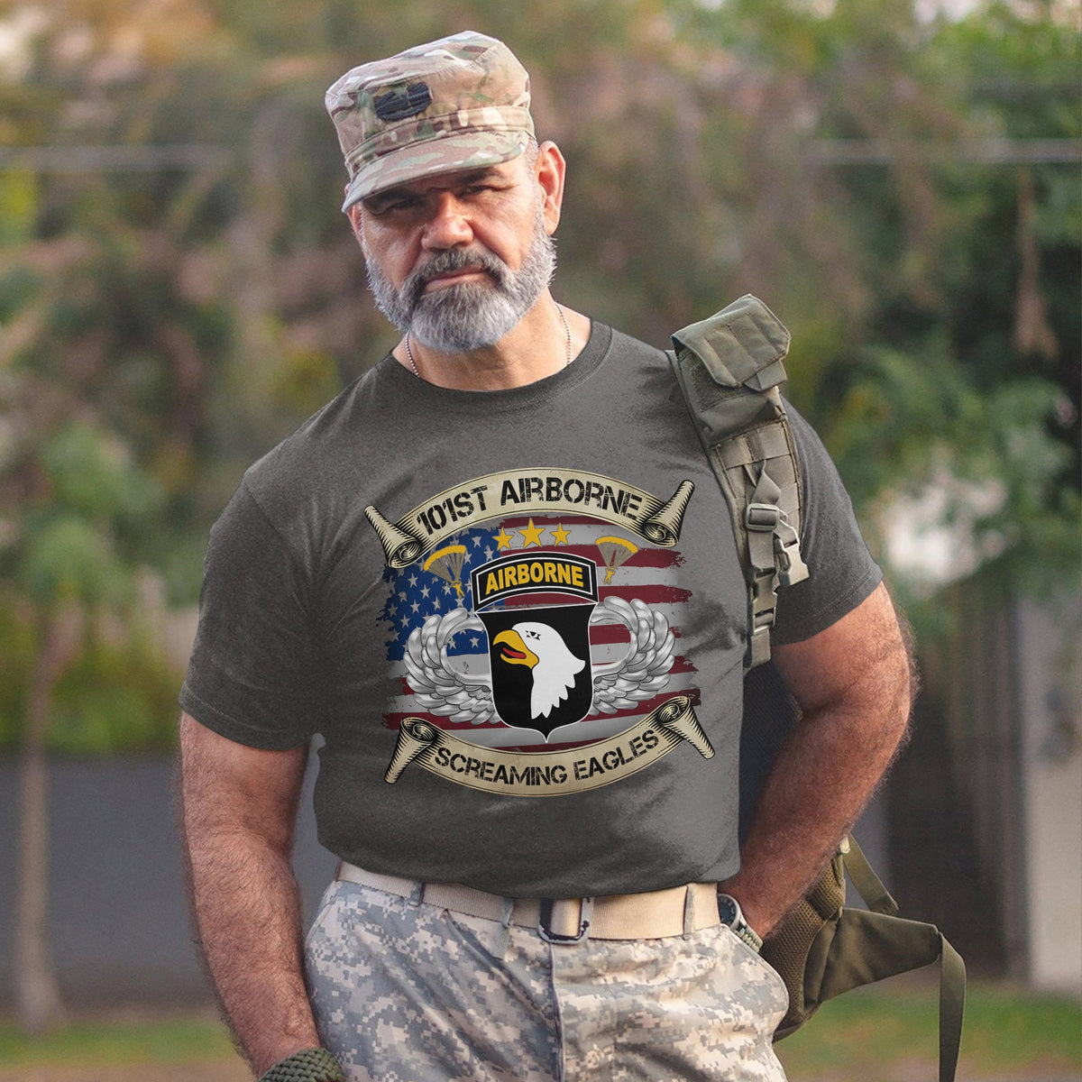 101st Airborne Screaming Eagles American T-Shirt product image 10