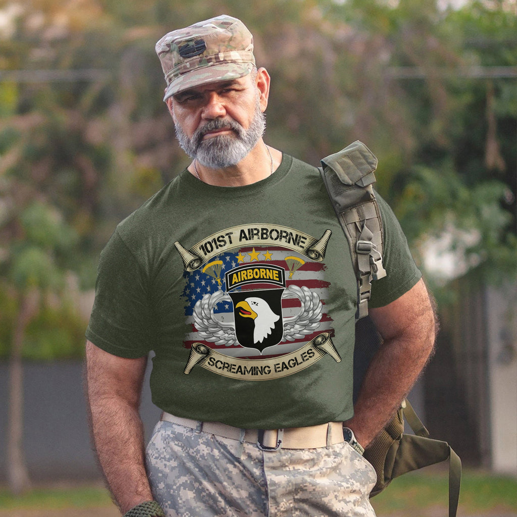 101st Airborne Screaming Eagles American T-Shirt product image 6