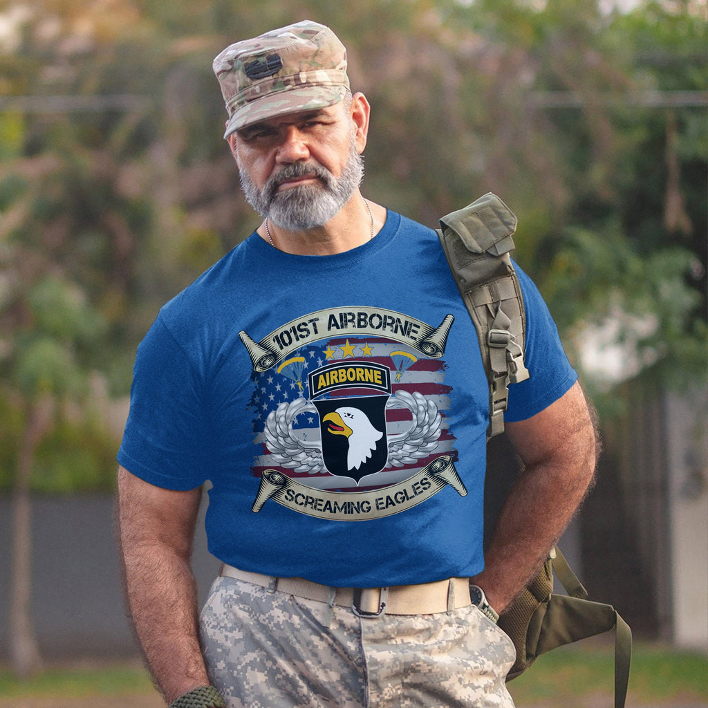 101st Airborne Screaming Eagles American T-Shirt product image 14