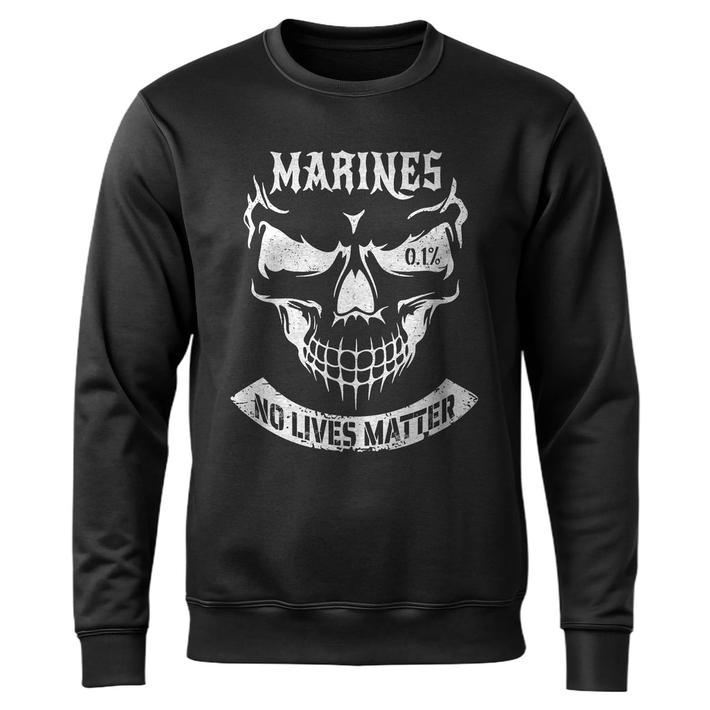 US Marines No Lives Matter USMC Sweatshirt product image 1
