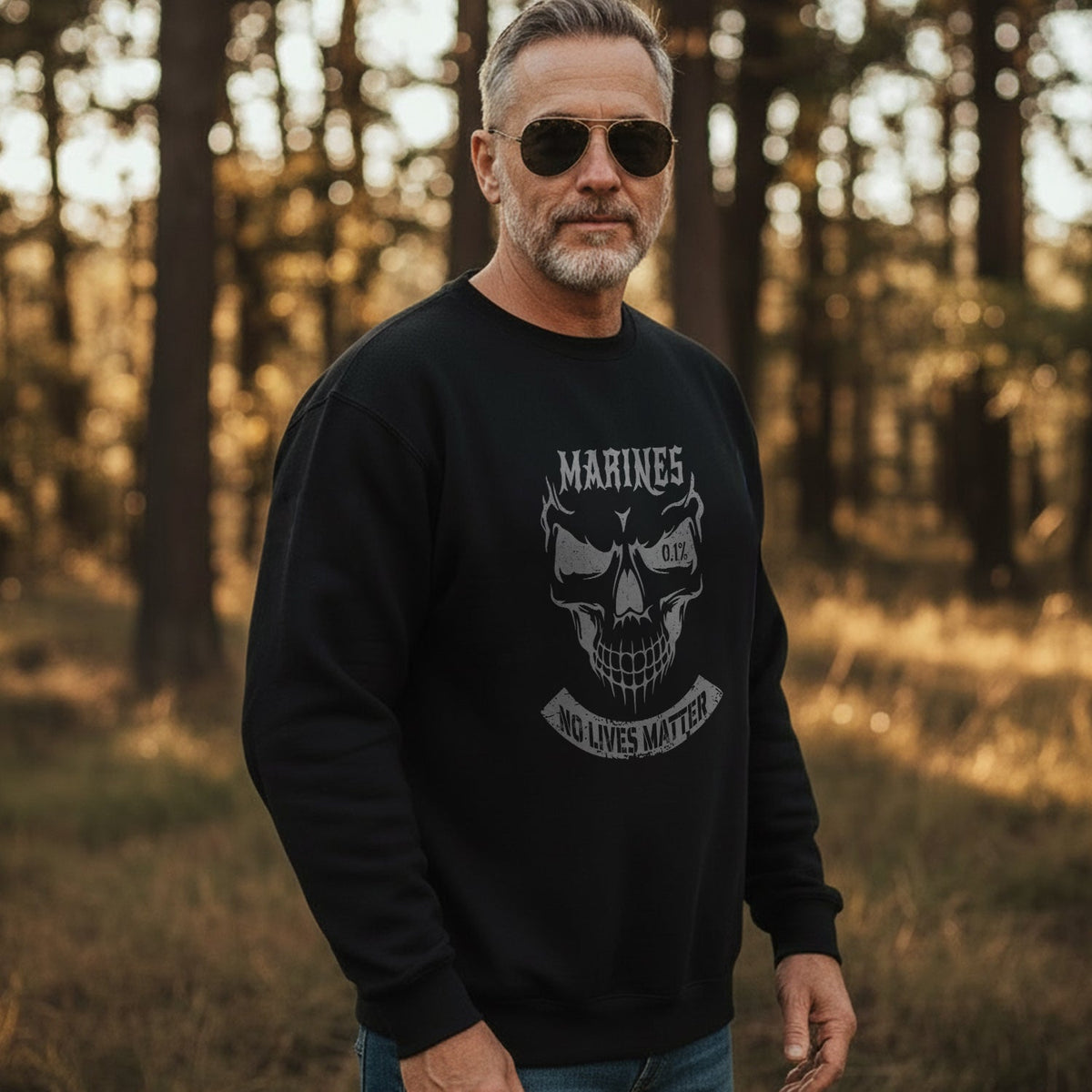 US Marines No Lives Matter USMC Sweatshirt product image 3